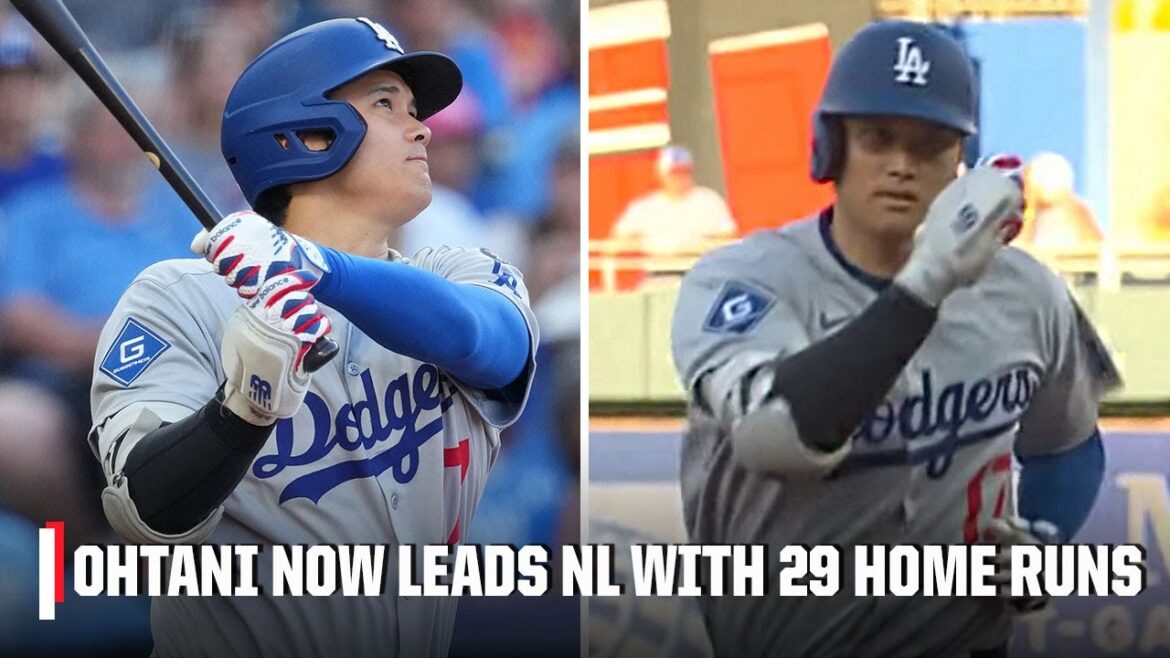 Shohei Ohtani souffle à domicile n ° 29 parfaitement sur le signal 😂 | MLB sur ESPN