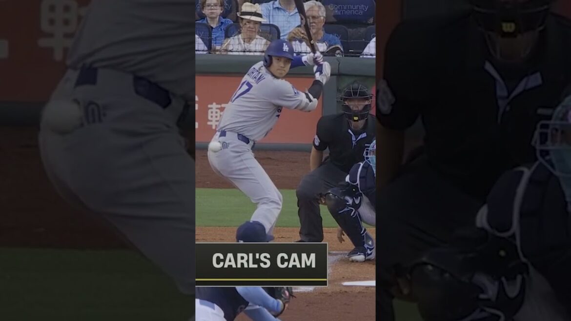 110,4 mph, 429 pieds 🚀 🚀 🚀 🚀 🚀 🚀 🚀 Shohei Ohtani's Leadoff Blast atterrit dans les fontaines! | SHOHEI OHTANI SAILLANTS