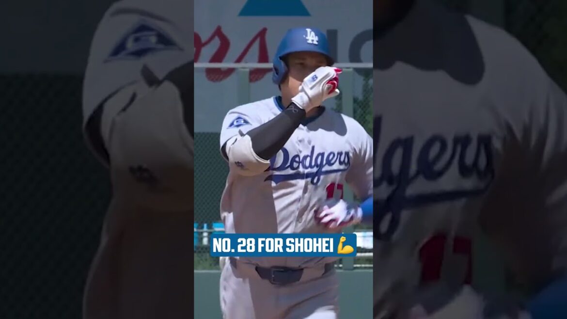 Shohei Ohtani fait exploser son 28e home run de la saison! 💪