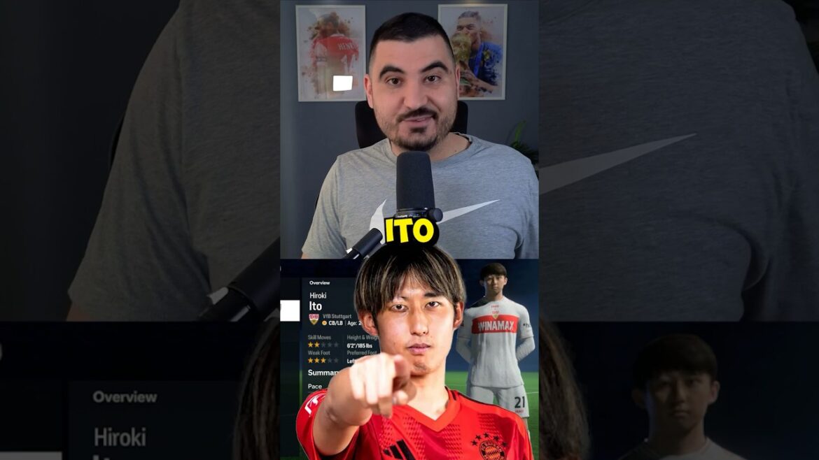 Hiroki Ito est la signature la plus réaliste pour le mode de carrière du Bayern Munich au FC24! ⭐️