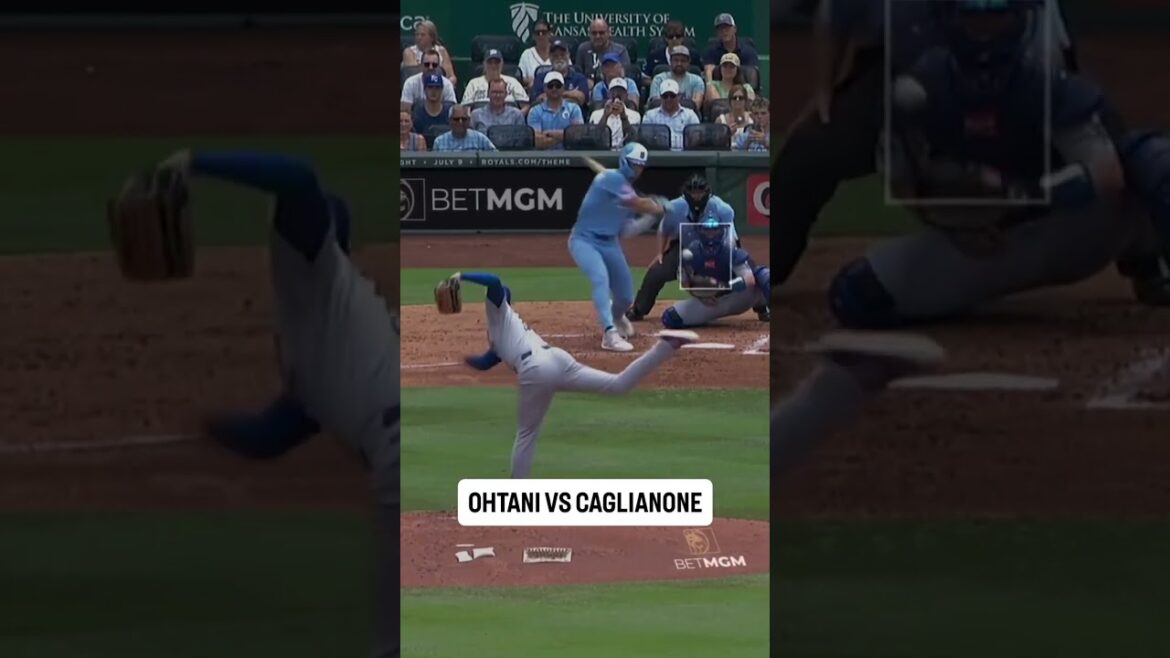 Le tour 1 va à Shohei Ohtani 💪 #shoHeoHtani #mlb #Baseball #Dodgers #Pitching