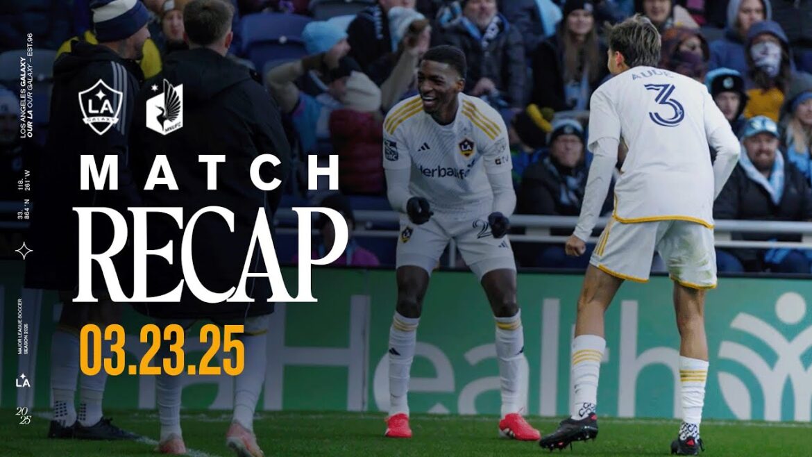 La Galaxy se bat pour des points sur la route au Minnesota | Récapitulatif du match cinématographique