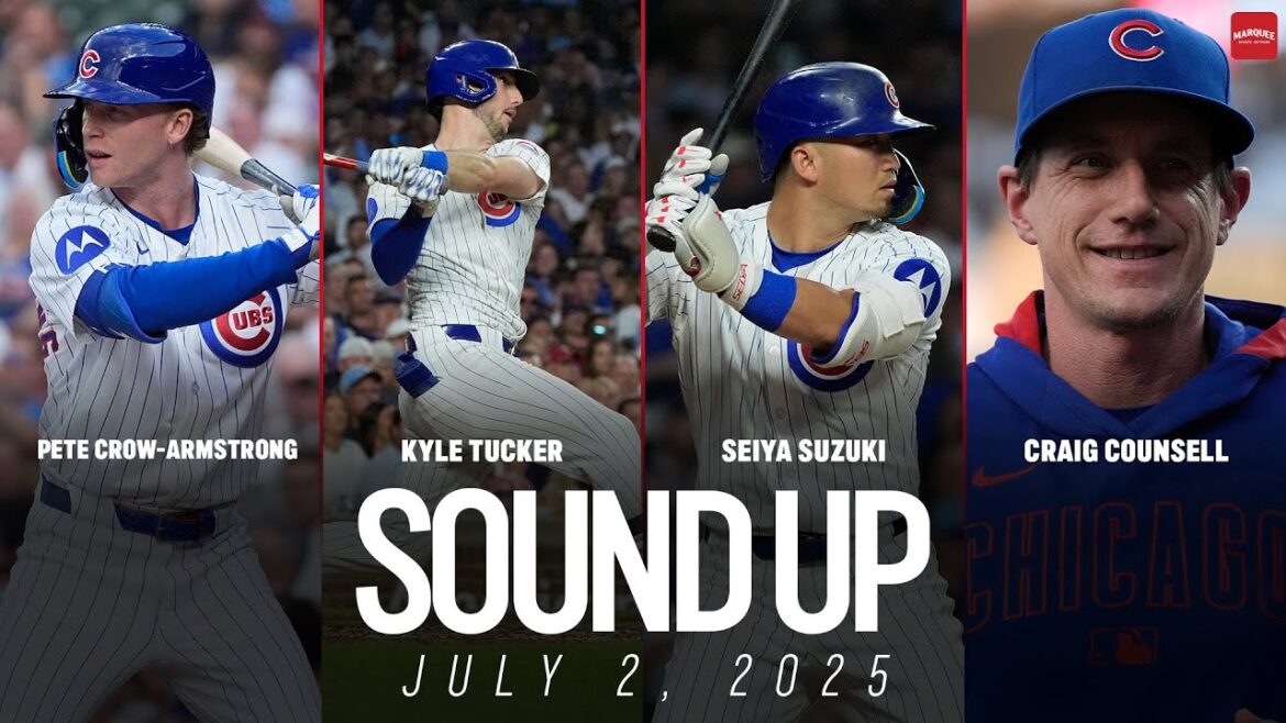 Entretiens d'après-match des Cubs: Pete Crow-Armstrong, Kyle Tucker, Seiya Suzuki et Craig Counsell