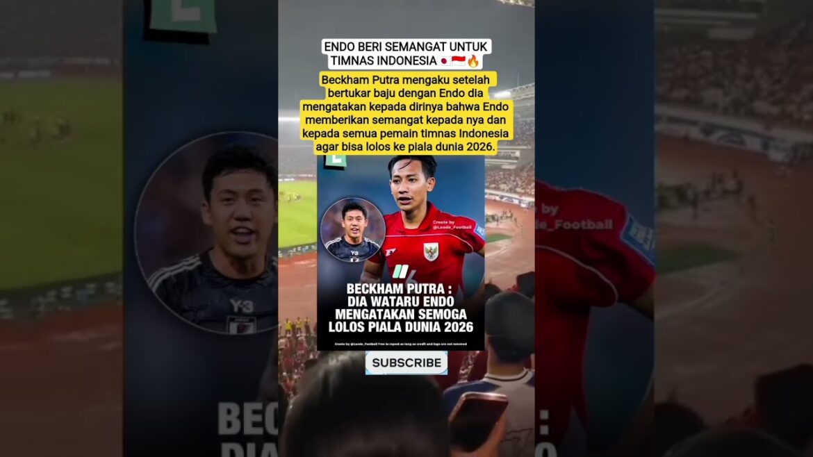 Wataru Endo, j'espère que l'Indonésie passera la Coupe du monde ya🇮🇩🇯🇵🔥 #timnas #wataruendo #beckhamputra #ppsi
