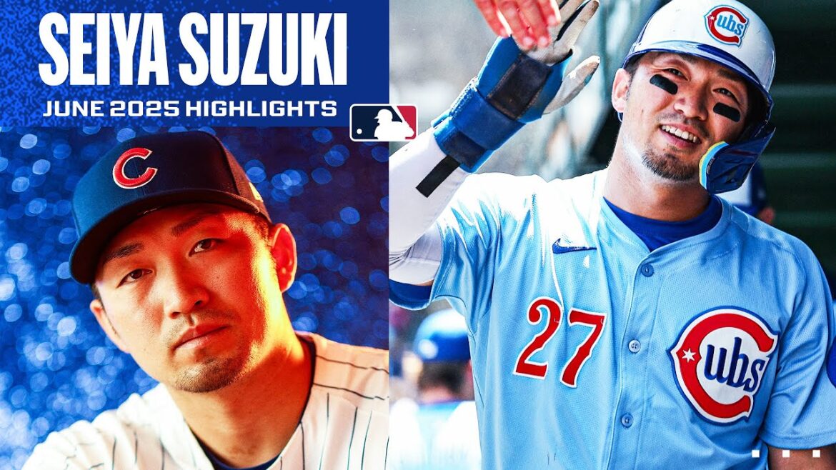Seiya Suzuki a déjà un record de 23 circuits en carrière! (Juin 2025 Faits saillants de MLB) | Suzuki Seiya Faits saillants
