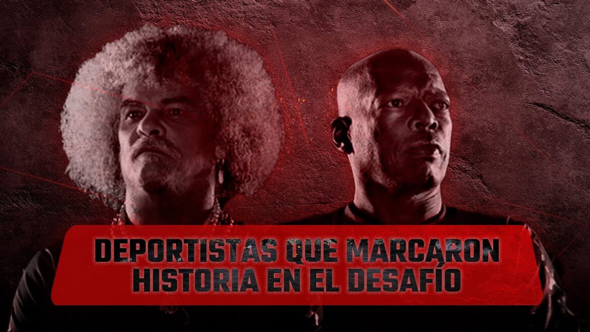 'Pibe' Valderrama et Faustino Asprilla, de l'équipe nationale de Colombie