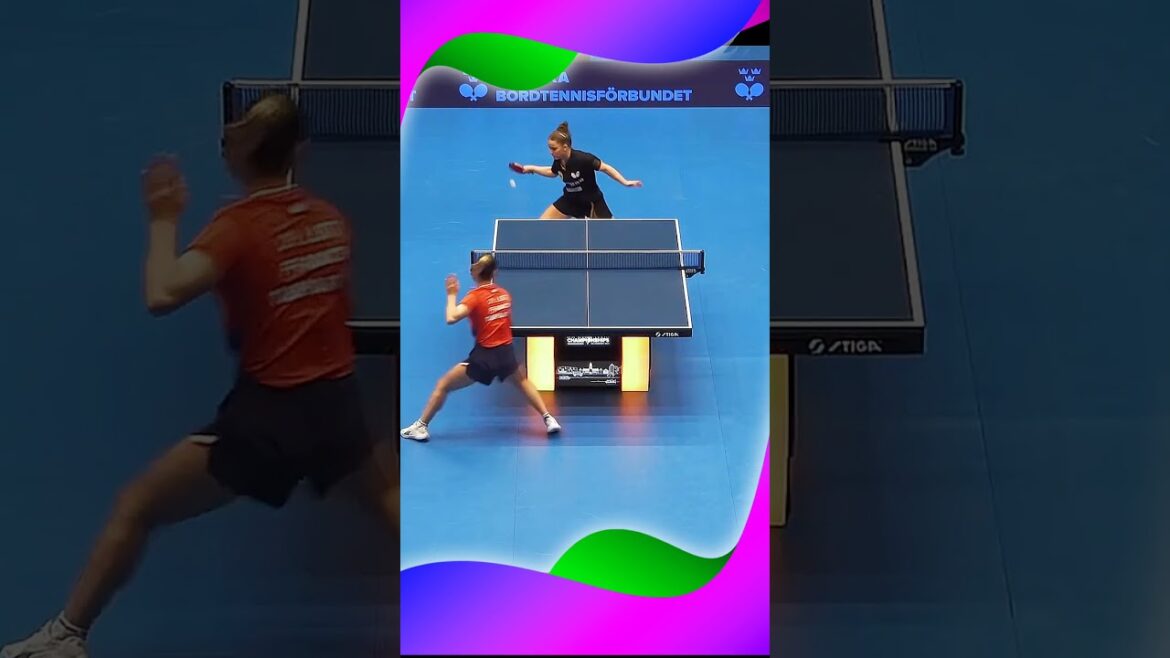 Beau jeu de tennis de table # 탁구 # zhuoqiu # Table tennis # worldTableTennis #ittf #TableTennis #Sports #shorts