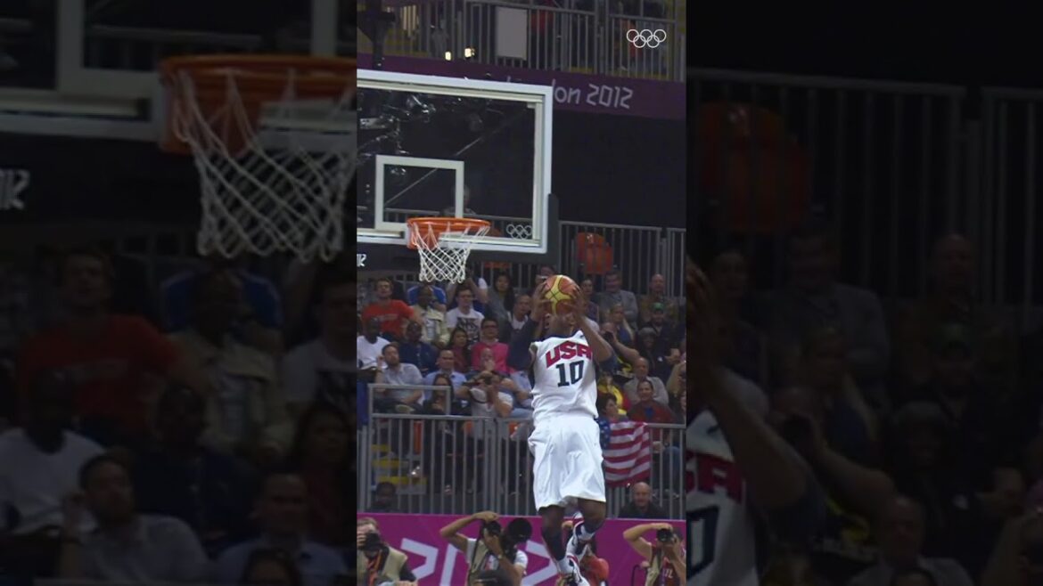 L'une des photos les plus emblématiques de l'histoire du basket-ball olympique - Kobe Bryant.