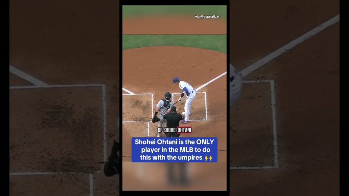 Cela seul pourrait faire du shohei ohtani la chèvre 👏