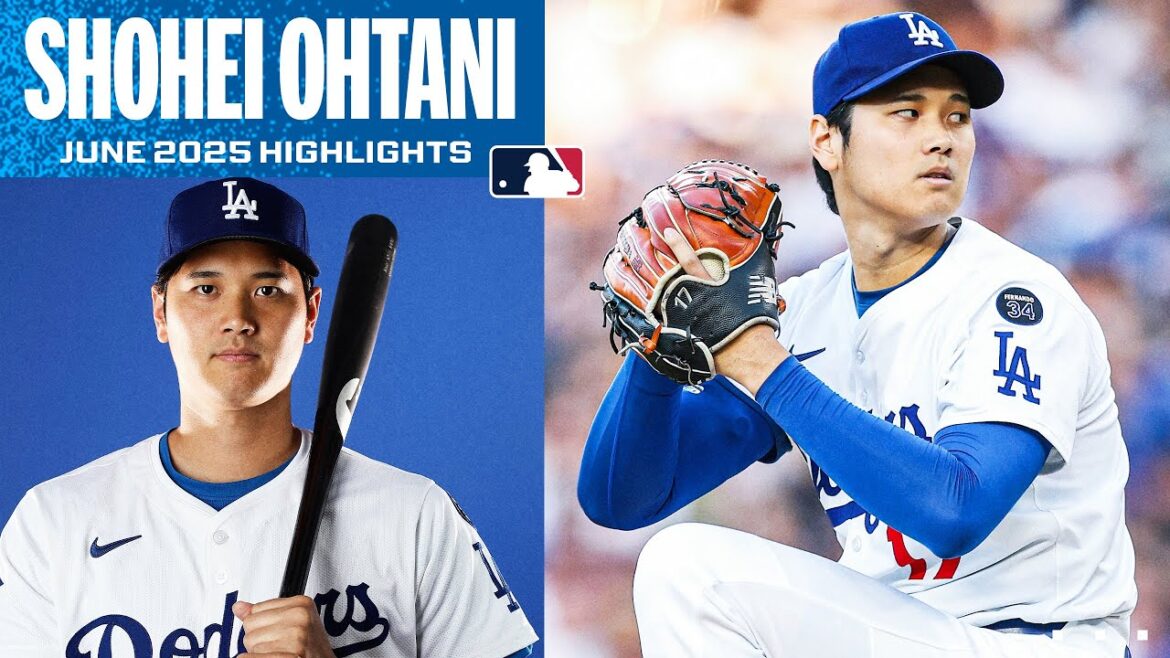 Shohei Ohtani est-il le précurseur pour NL MVP? (Juin 2025 Faits saillants) | Otani Shohei Faits saillants