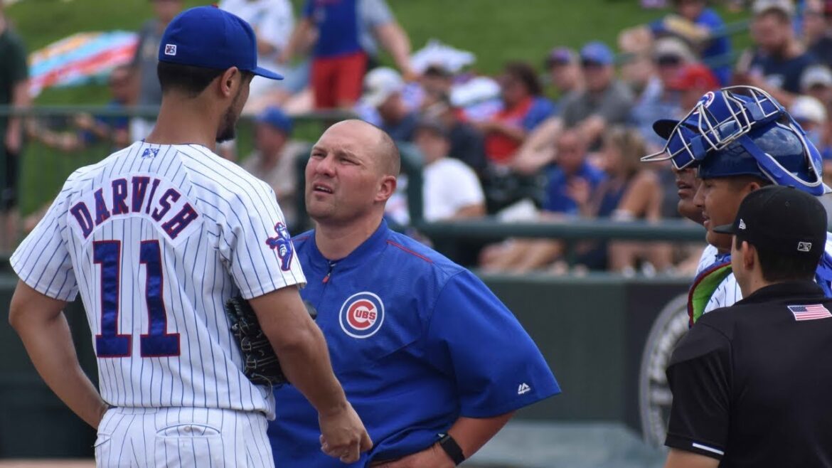 Yu Darvish quitte South Bend Rehab avec une blessure apparente
