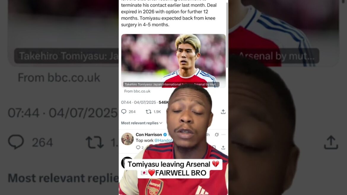 Takehiro Tomiyasu #Delodedgooner #ArSenalNews