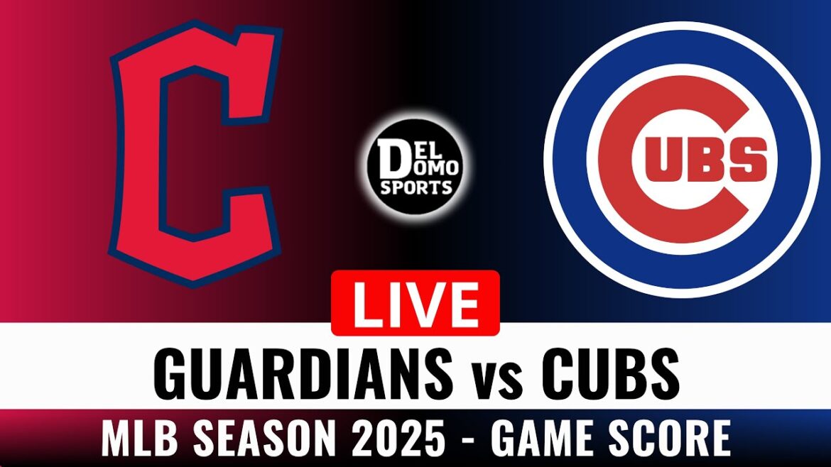 Cleveland Guardians vs Chicago Cubs ⚾ MLB Radio Scoreboard - 2 juillet 2025