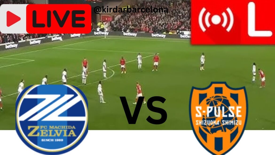 🔴 Machida Zelvia vs Shimizu S-Pulse | Match en direct aujourd'hui | J1 League 2025 ⚽🔥