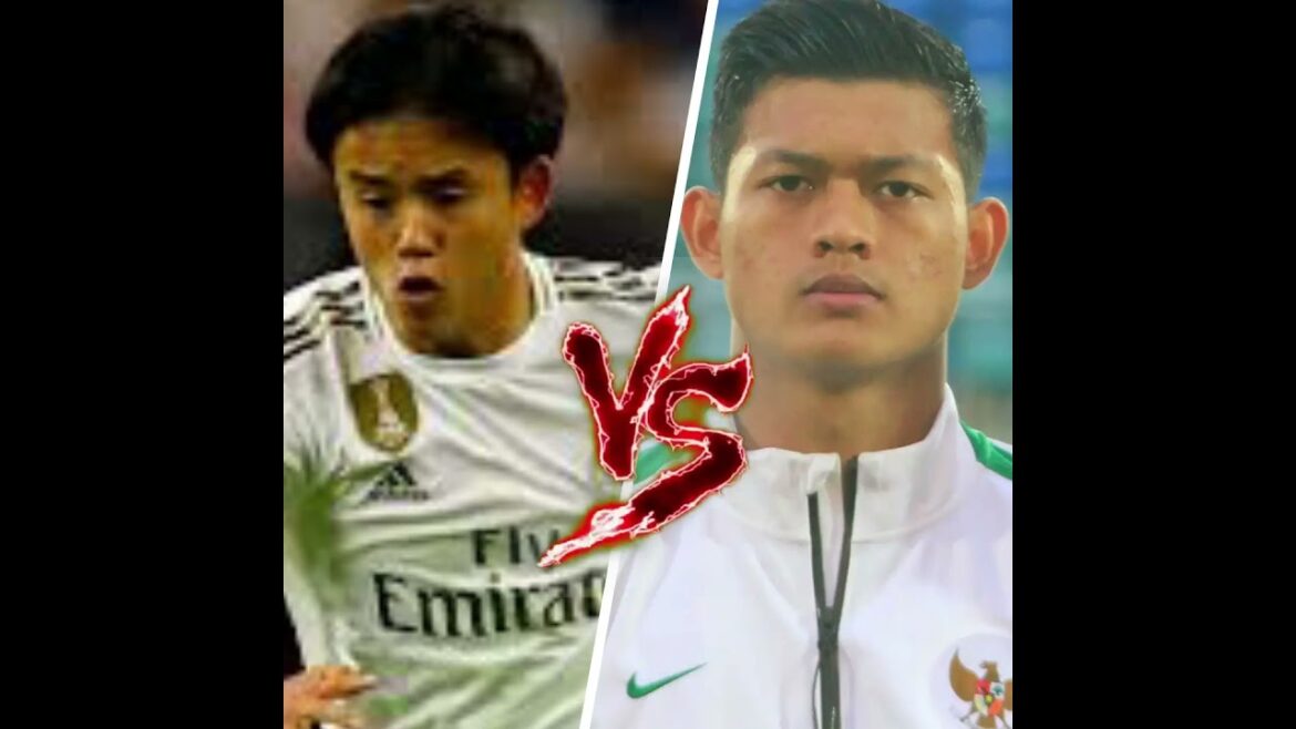 Une fois fait de Muhammad Riyandi Deg-Degan, l'action de l'ex-Madrid Takefusa Kubo a presque brisé l'Indonésien