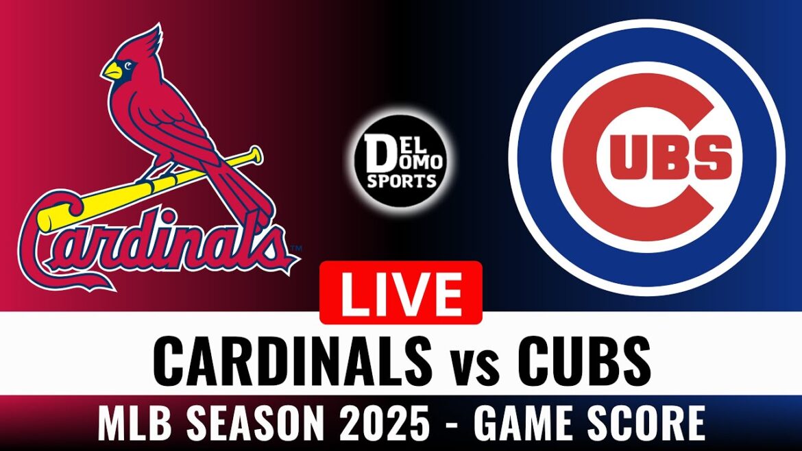 ST. Louis Cardinals vs Chicago Cubs ⚾️ NL Clash Clash | Score du jeu MLB - 6 juillet 2025