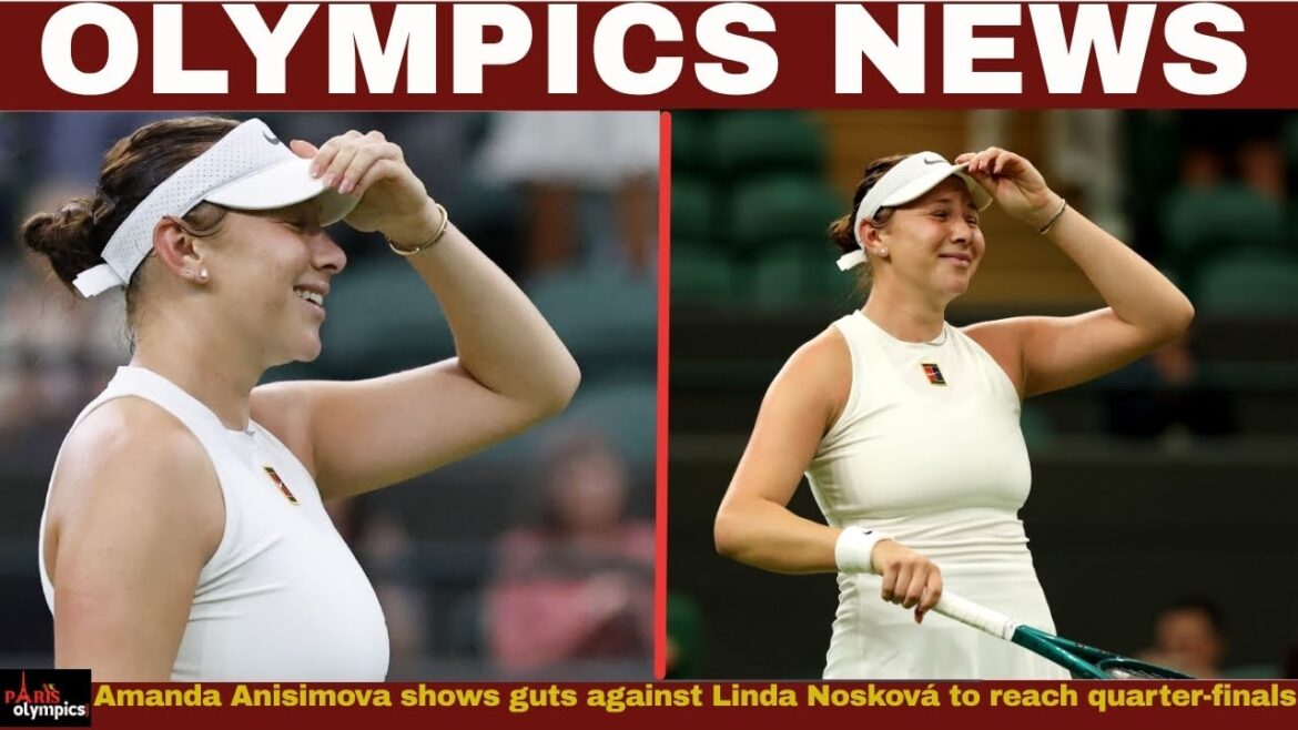 Wimbledon 2025: Amanda Anisimova montre des tripes contre Linda Nosková pour atteindre des quarts de finale ......