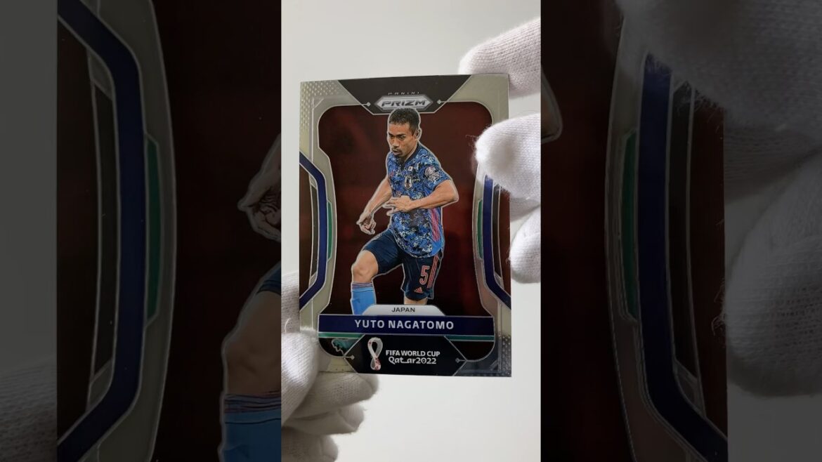 YUTO NAGATOMO 🇯🇵 CARTE DE LA Coupe du monde du Japon | Introduction de la carte de football #Shorts