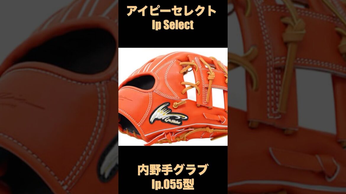 IP SELECT pour les infielders 055-LC Compact Design, vous pouvez librement viser des saisies et d'autres éléments