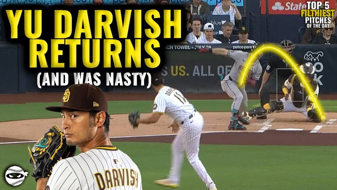 Courbes lentes et balayeurs sales: Bienvenue à retour yu darvish!