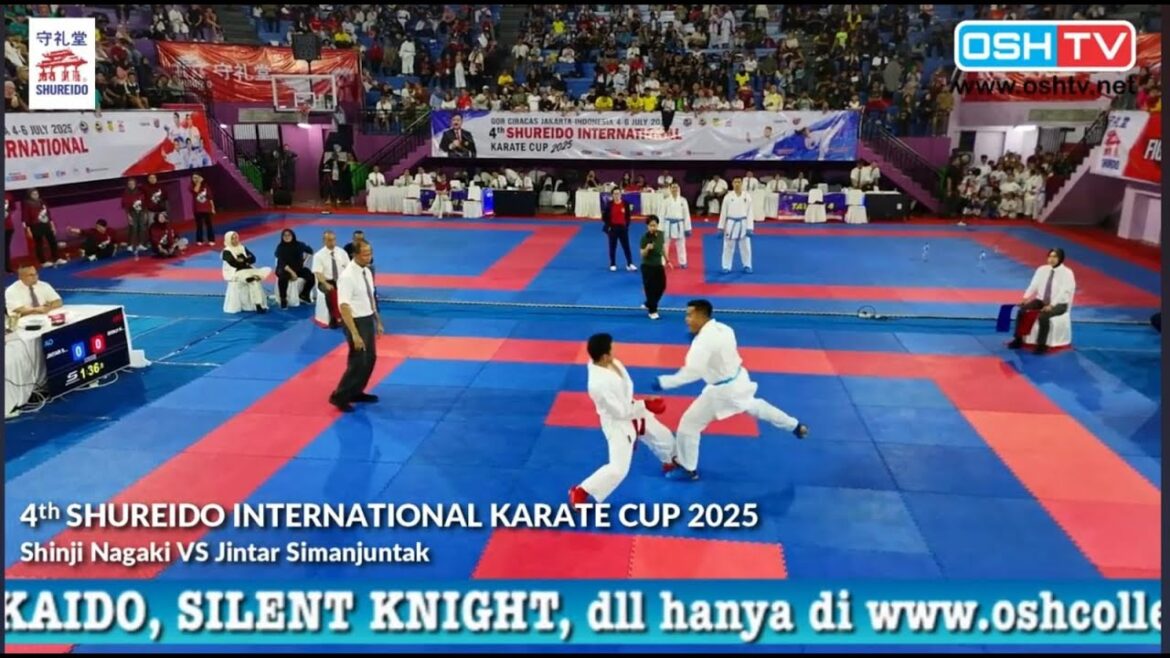 Jintar Simanjuntak bat le champion du monde Shinji Nagaki - 4th Shureido Cup 2025