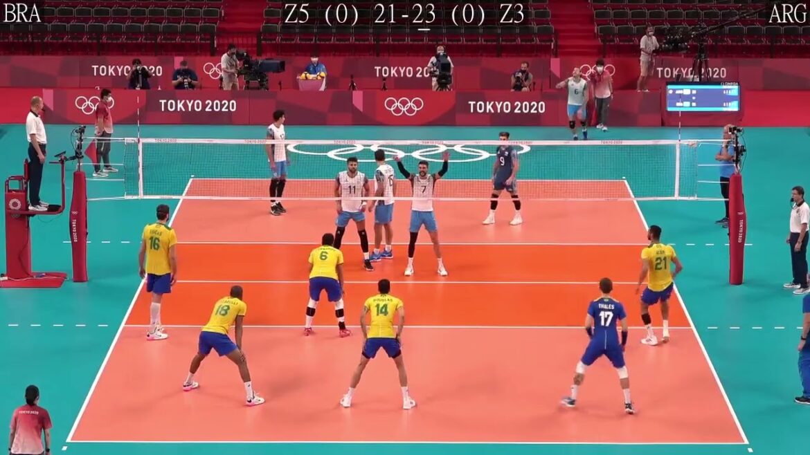 Volleyball Brésil – Argentine Tokyo Olympics Bronze Médaille complète Volleyball Brésil - Argentine Tokyo Olympics Bronze Médaille complète
