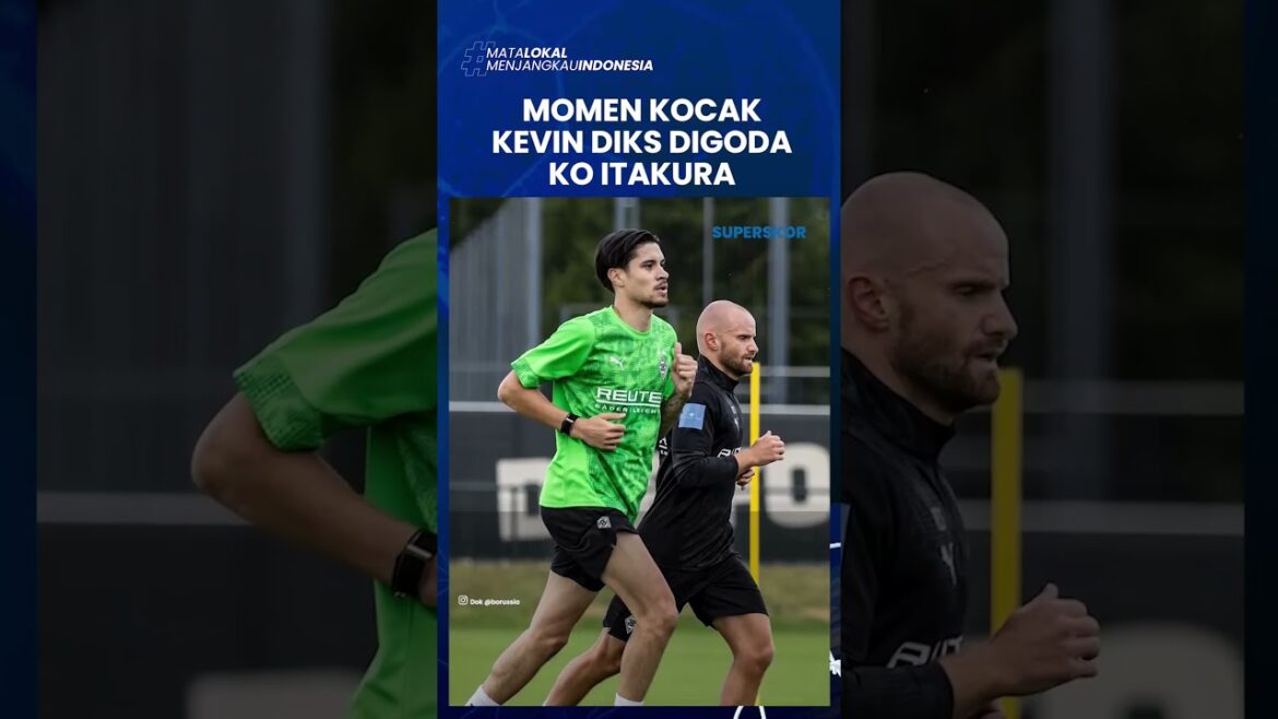 Le moment hilarant de Kevin Diks a été taquiné par Ko Itakura lors de la première formation à Monchengladbach #Shorts