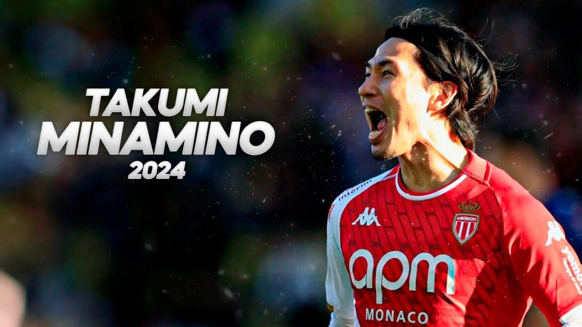 Takumi Minamino Takumi montre son talent à Monaco