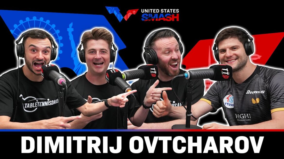 Dimitrij Ovtcharov nous rejoint! | Ancien numéro 1 mondial | US Smash 2025 | #TTDCast # 38