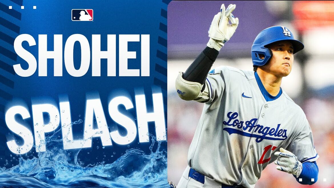 Splash Homer! Shohei frappe HR No. 32 dans McCovey Cove! | Otani Shohei 32 Libération