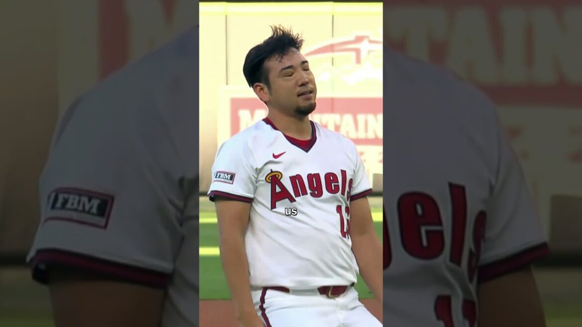 Kikuchi tombe du monticule! ⚾🤣😱
