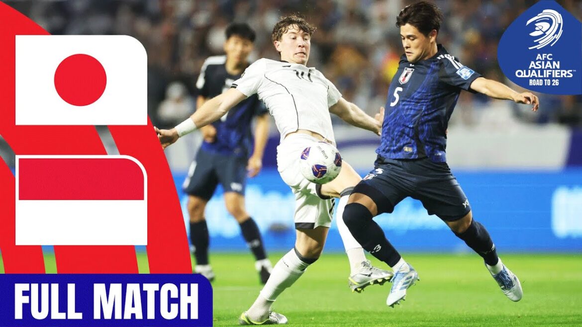 Japon vs Indonésie | Match complet | AFC Asian Qualifiants ™ Road vers 26
