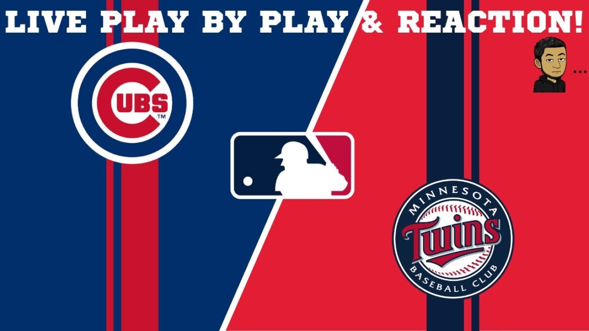 Chicago Cubs vs Minnesota Twins | MLB Livestream Live Play by Play & Reaction