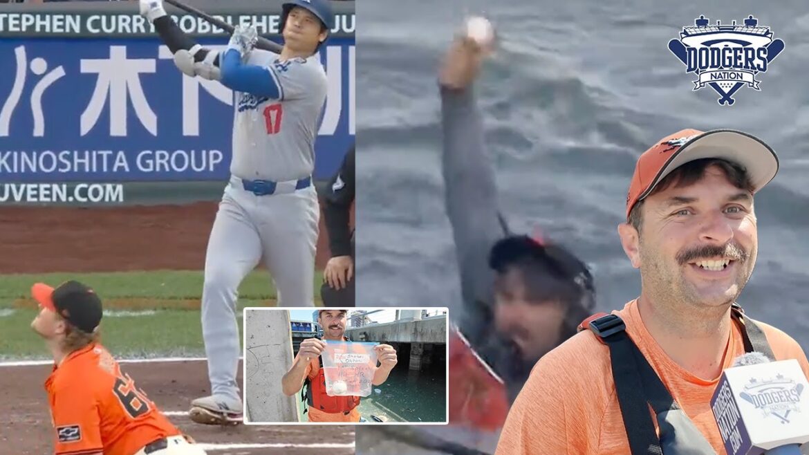 Exclusif: Fan qui a attrapé le premier home run de Shohei Ohtani révèle ses plans pour le ballon!