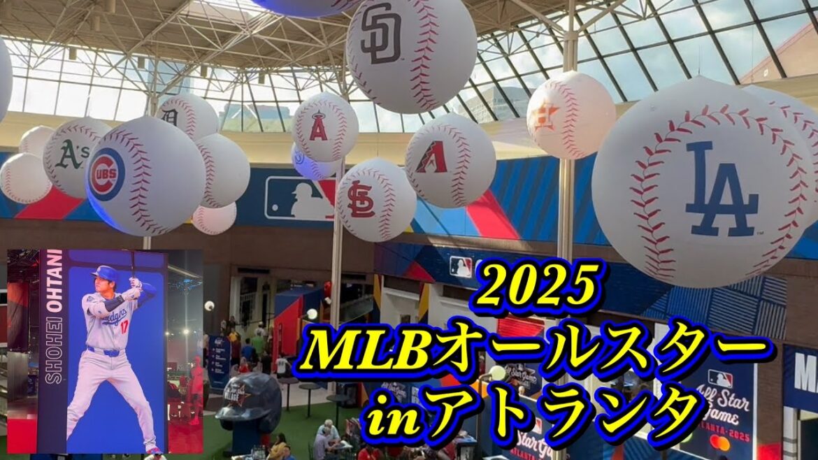 D'Atlanta juste avant l'All-Star de la MLB 2025! ️[Factures locales]AllStar2025 Shohei Ohtani