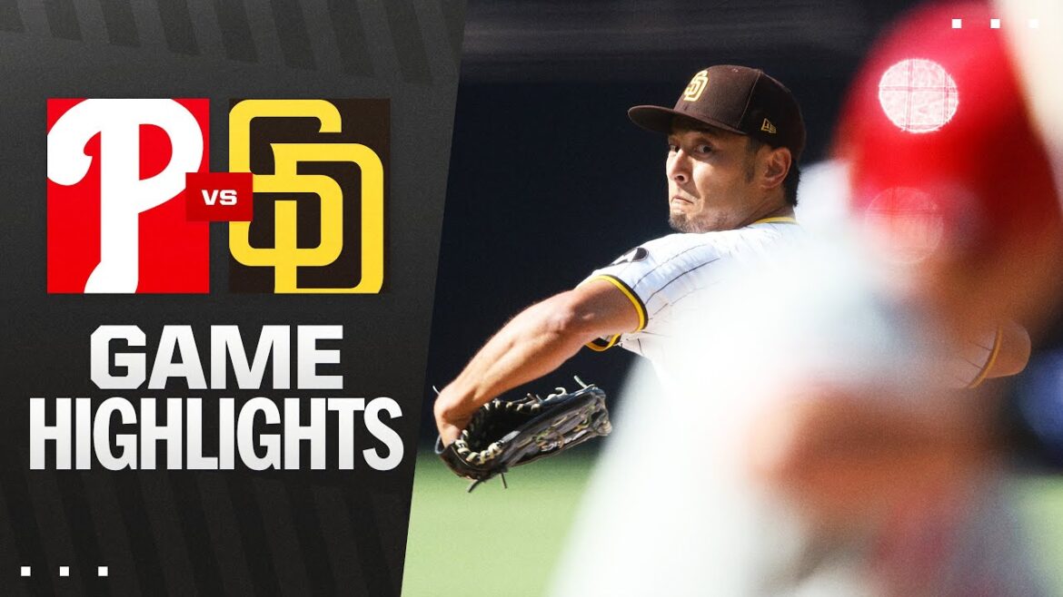Phillies vs Padres Game Highlights (7/12/25) | Faits saillants MLB
