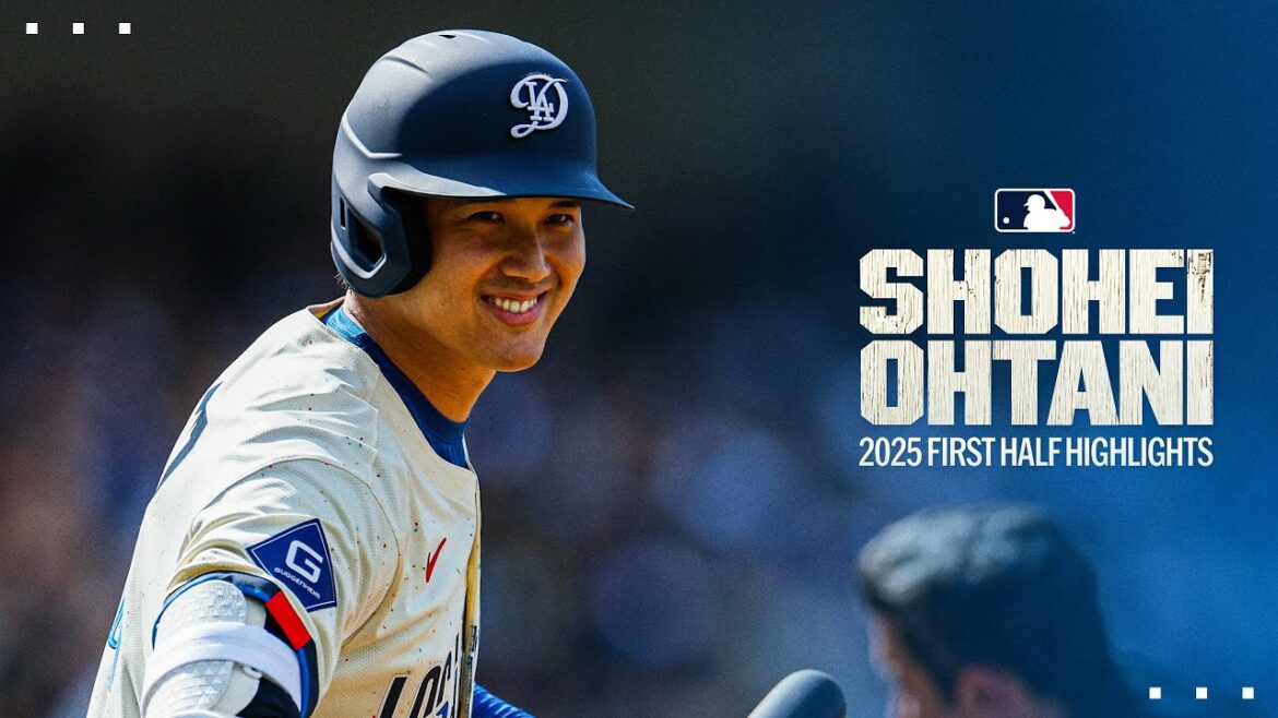 Shohei Ohtani 2025 Première mi-temps saillants avec les Dodgers! | Otani Shohei Faits saillants
