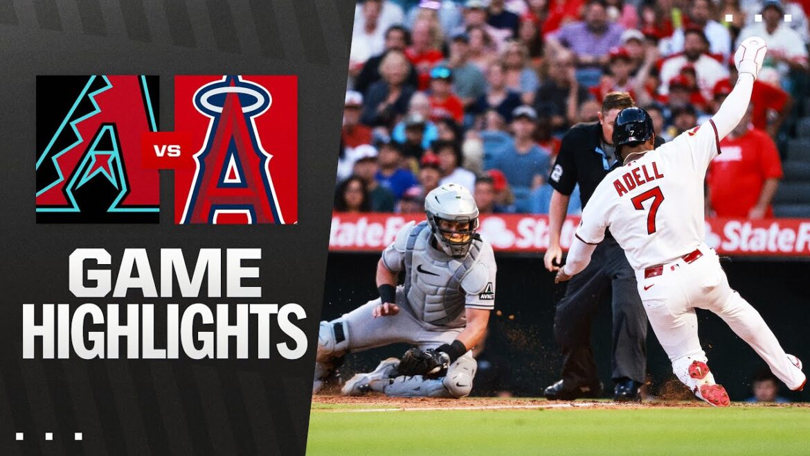 D-Backs vs Angels Game Highlights (7/12/25) | Faits saillants MLB
