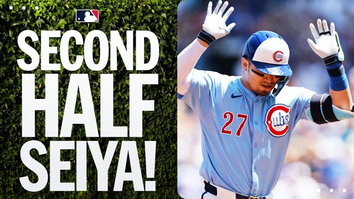 Seiya Suzuki commence la seconde moitié avec un coup 💥 | Suzuki Seiya Faits saillants