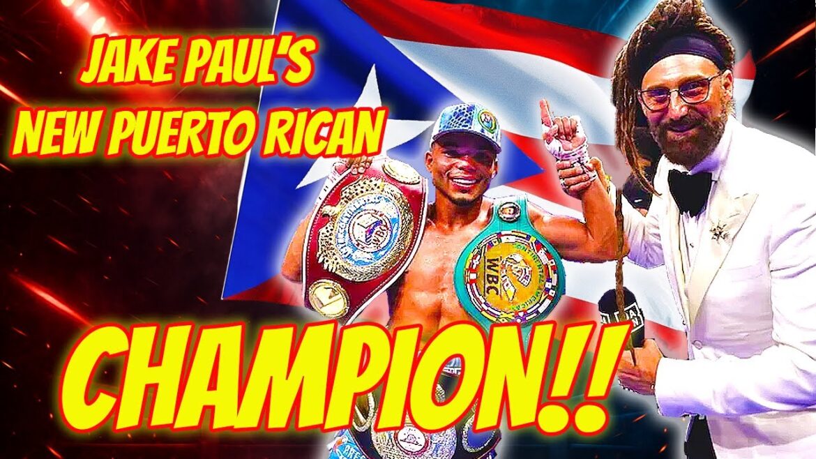 🇵🇷 Puerto Rican Olympian Joins Jake Paul’s Team… Is He the Real Deal?
