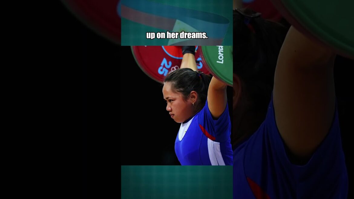 Elle a mis fin à la sécheresse olympique des Philippines! #weightlifting # tokyo2020