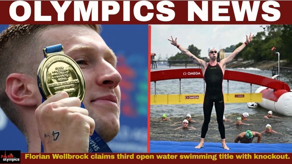 Florian Wellbrock a remporté sa troisième médaille d’or des championnats du monde aquatique 2025, #Olympics Florian Wellbrock a remporté sa troisième médaille d'or des championnats du monde aquatique 2025, #Olympics