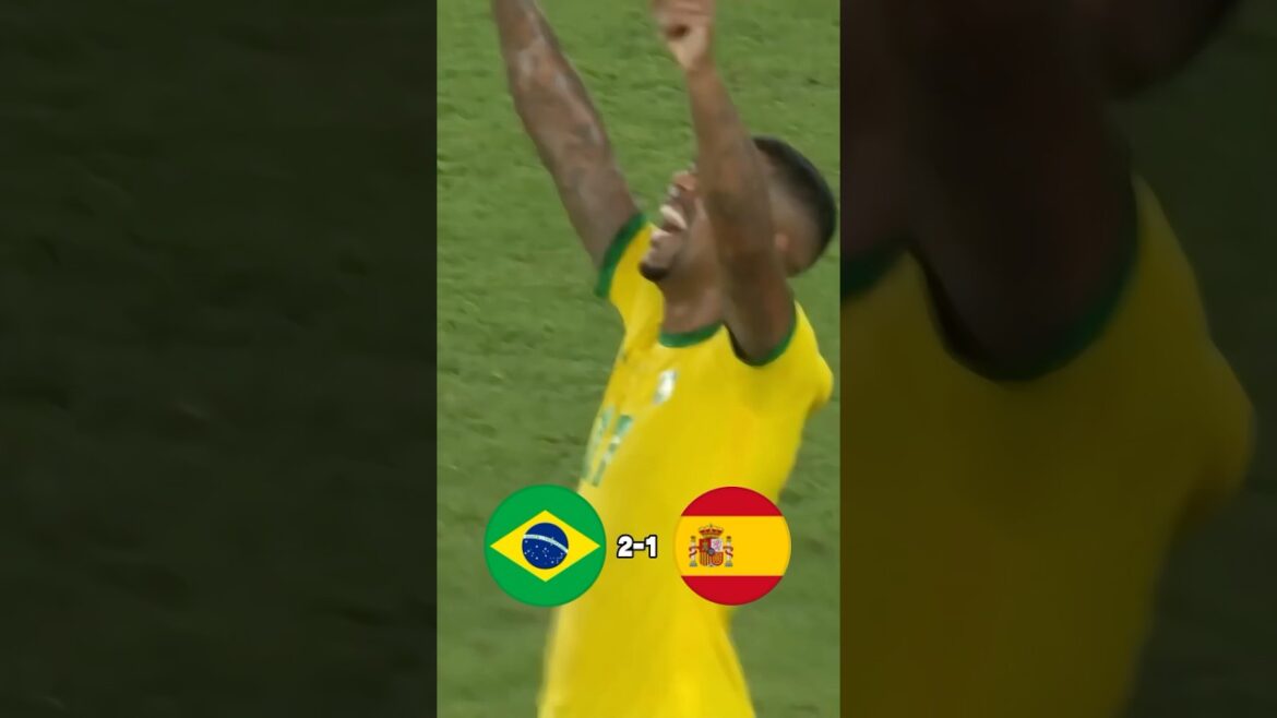 Brazil Spain – Tokyo 2020 🔥