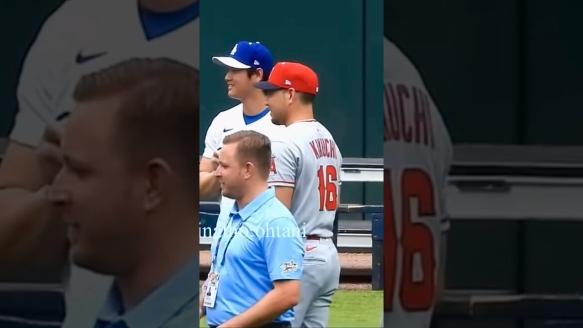 Images locales !! ️ Il y avait un gars fort qui a pris la séance photo d'Otani Shohei et Kikuchi Yusei du Hanamaki East Duo! Une attaque rapide que personne ne peut vous arrêter! Et Will est également bleu vif #shoheiohtani #Kikuchi #AllStargame #AllStarstar