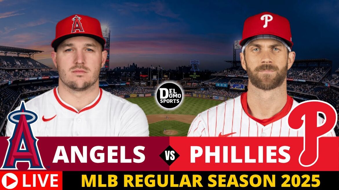 Los Angeles Angels vs Philadelphia Phillies ⚾ 2025 MLB Saison régulière 20 juillet 2025