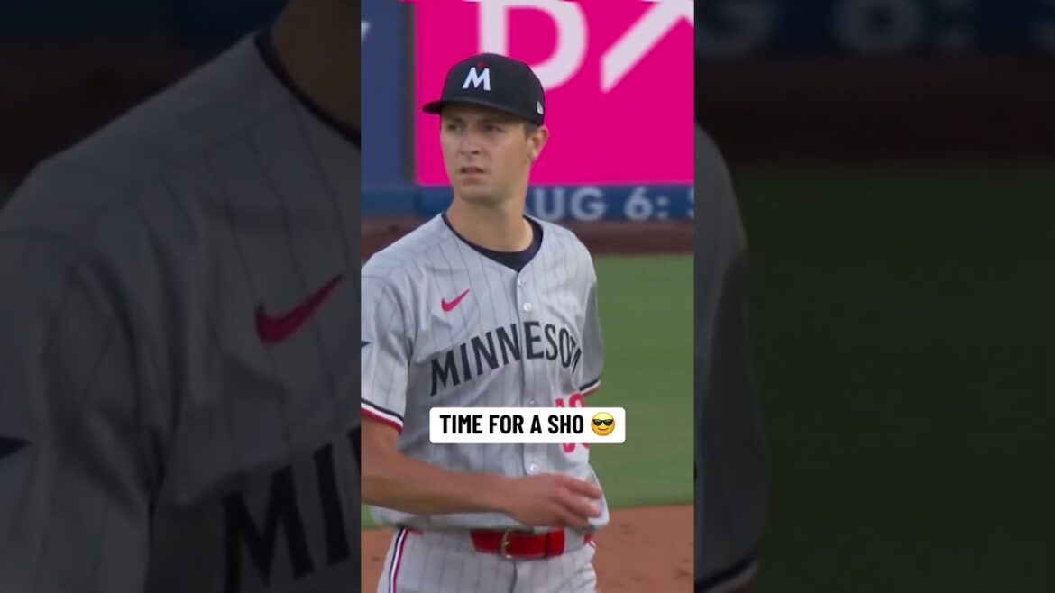 Shohei ohtani censé un circuit de deux points contre les jumeaux #baseball #shoheohtani #ladodgers