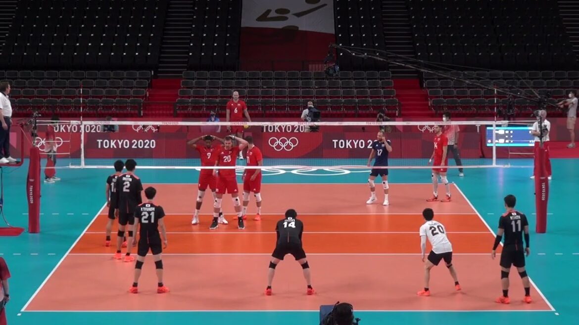 Volleyball Japon vs Pologne - Match complet 2021 Olympiques de Tokyo