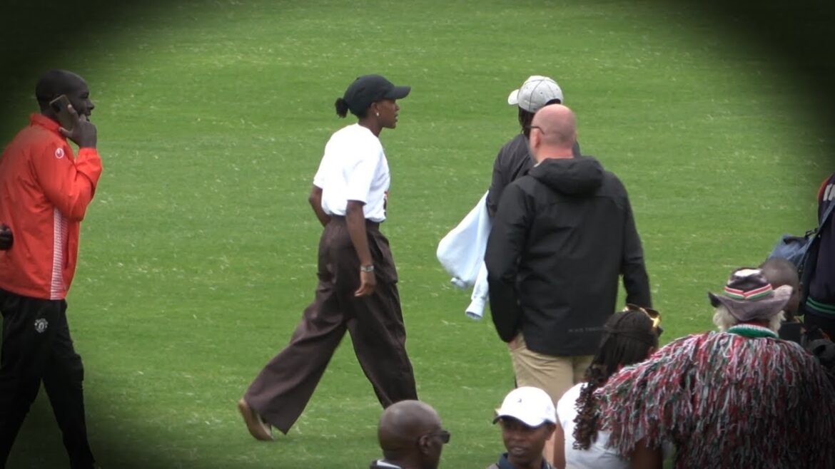 Le champion olympique Faith Kipyegon rejoint l'équipe Kenya pour Tokyo 2025! 🇰🇪🔥