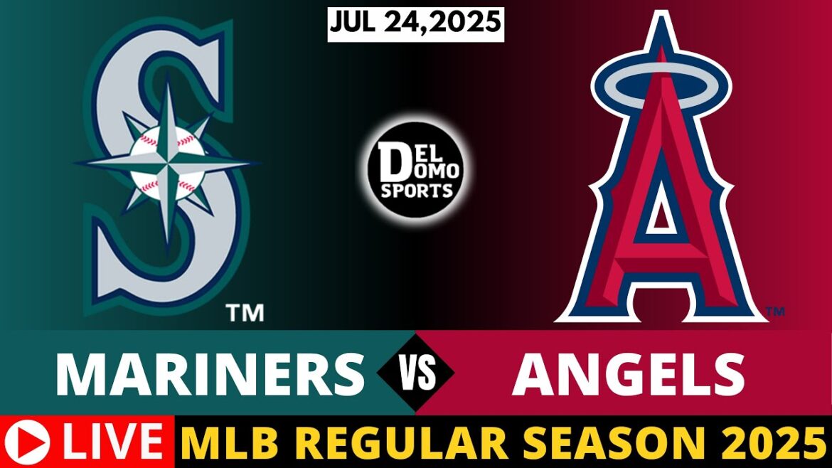 Seattle Mariners vs Los Angeles Angels ⚾ MLB Saison régulière | 24 juillet 2025