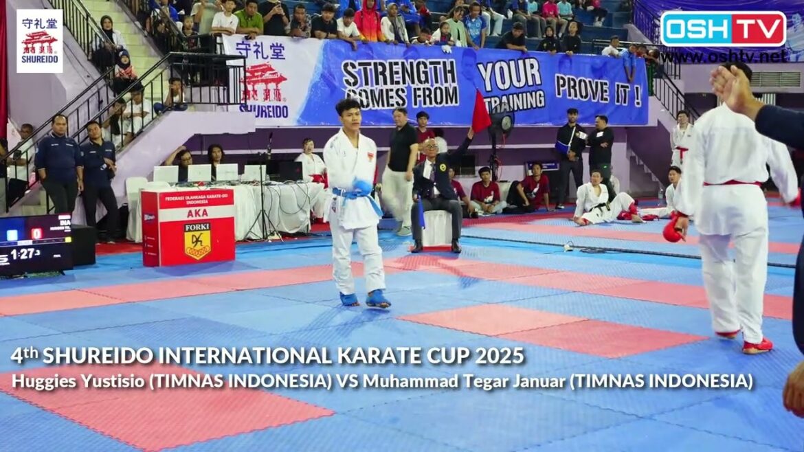 Bob | Huggies Yustisio vs Tegar 4 janvier Shureido International Open Karate Cup 2025